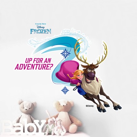 Up for an adventure? Frozen Αυτοκόλλητο Τοίχου