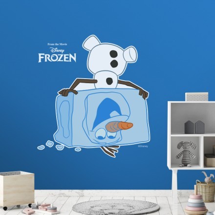 Χαρούμενος Olaf, Frozen!! Αυτοκόλλητο Τοίχου