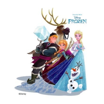 Anna, Elsa, Kristoff, Sven, Olaf