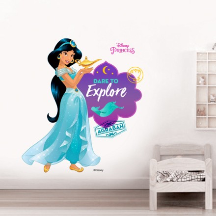 Agrabah,Dare to explore Princess Αυτοκόλλητο Τοίχου