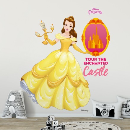 Belle Tour the Enchanted Αυτοκόλλητο Τοίχου