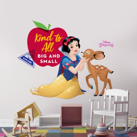 Kind to all big and small, Princess Αυτοκόλλητο Τοίχου