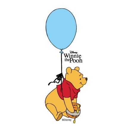 Ο Winnie the Pooh μαζί με το μπαλόνι του!