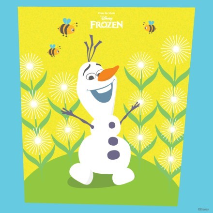 Olaf, Frozen!!!