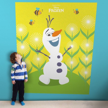 Olaf, Frozen!!! Ταπετσαρία Τοίχου
