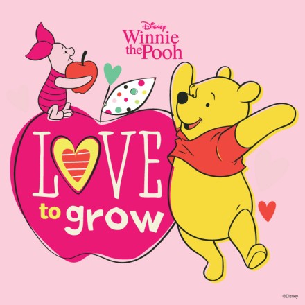 Love to grow, Winnie the Pooh