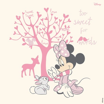 Minnie Mouse under the tree!