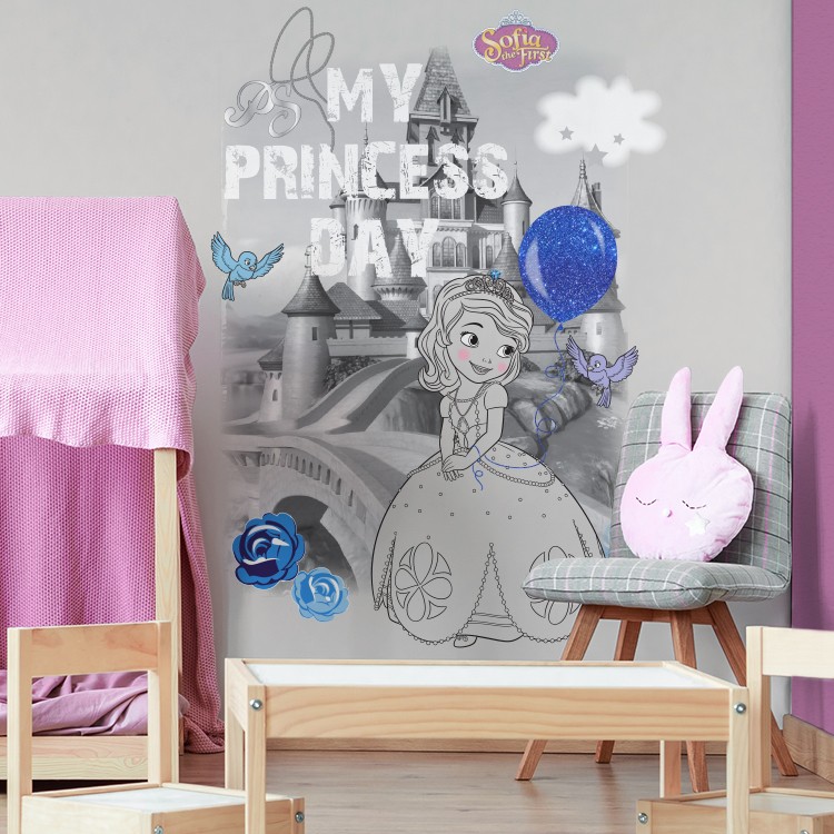 Ταπετσαρία Τοίχου My Princess day, Sofia the First