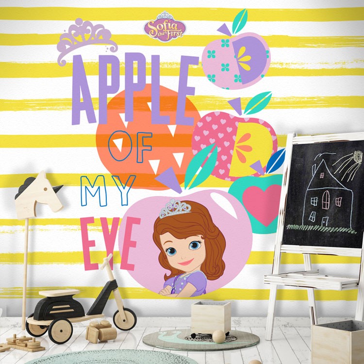 Ταπετσαρία Τοίχου Apple of my eye, Sofia the First