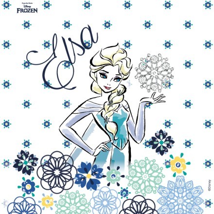 Elsa with flowers, Frozen