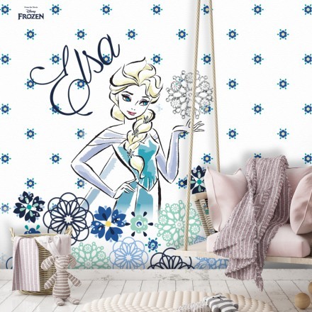 Elsa with flowers, Frozen