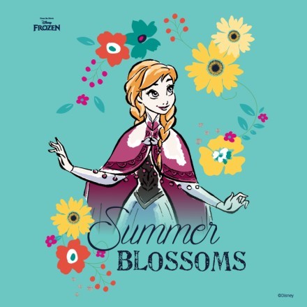 Summer blossoms, Frozen