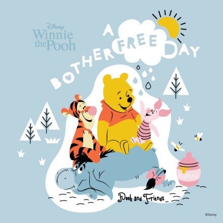 A bother free day, Winnie the Pooh