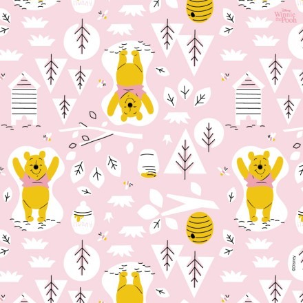Pink Pattern, Winnie the Pooh