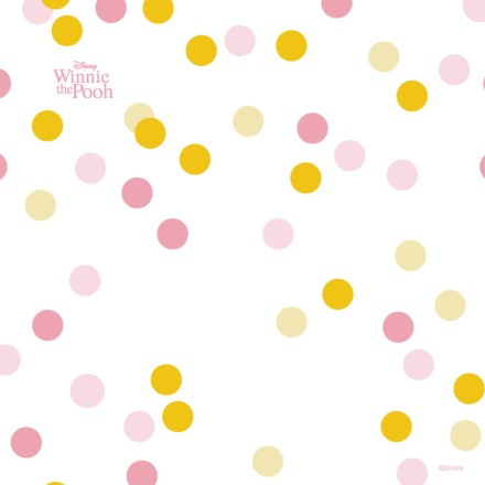 Yellow-Pink dots,Winnie The Pooh
