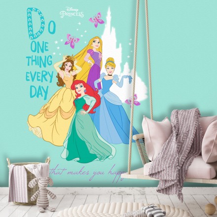 Do one thing every day that makes you happy, Princess!! Ταπετσαρία Τοίχου