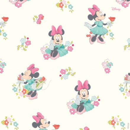 Minnie Mouse with Flowers