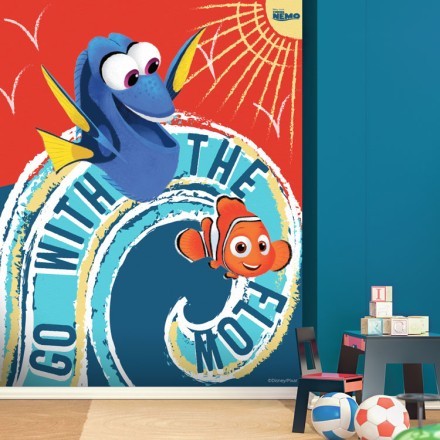 Go with the flow, Finding Dory Ταπετσαρία Τοίχου