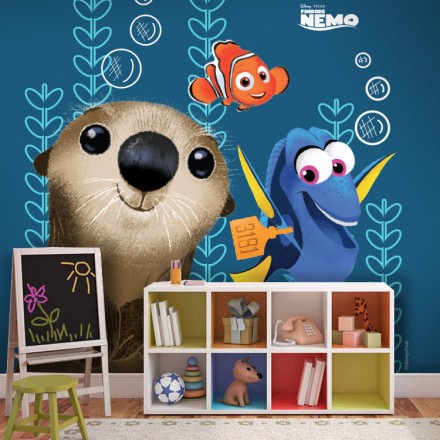 Otters, Nemo, Dory Ταπετσαρία Τοίχου