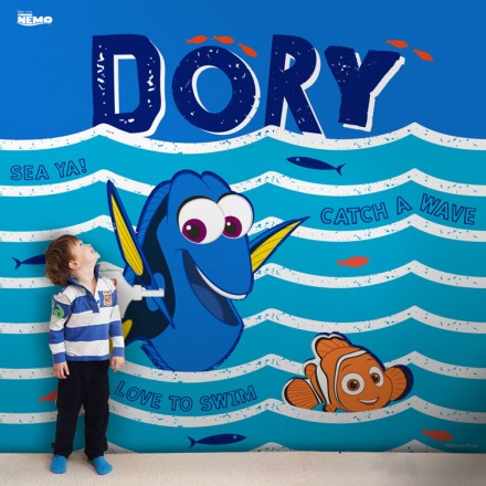 Αγαπώ να κολυμπώ, Finding Dory Ταπετσαρία Τοίχου