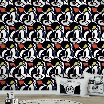 Ο Mickey Mouse στη μοντέρνα τέχνη! Ταπετσαρία Τοίχου