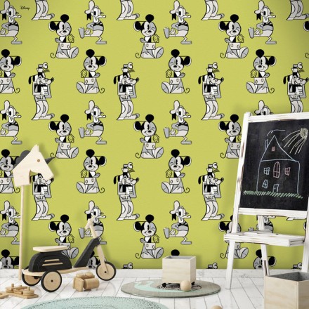 Modern art, Mickey Mouse! Ταπετσαρία Τοίχου