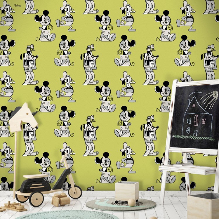 Ταπετσαρία Τοίχου Modern art, Mickey Mouse!