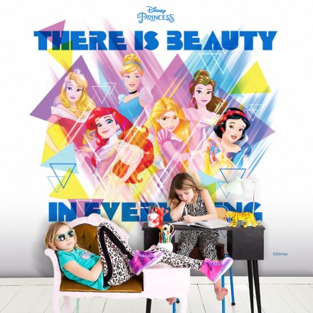 There is beauty in everything, Princess!!! Ταπετσαρία Τοίχου