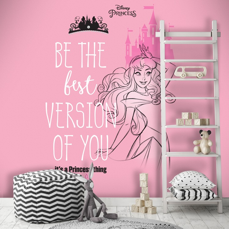 Ταπετσαρία Τοίχου Be the best version of you, Rapunzel