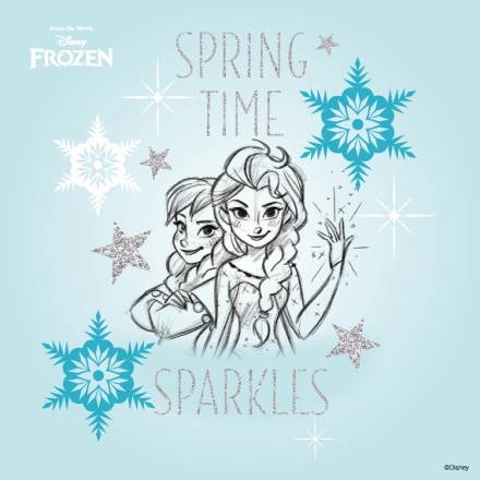Spring time Sparkles, Frozen !!
