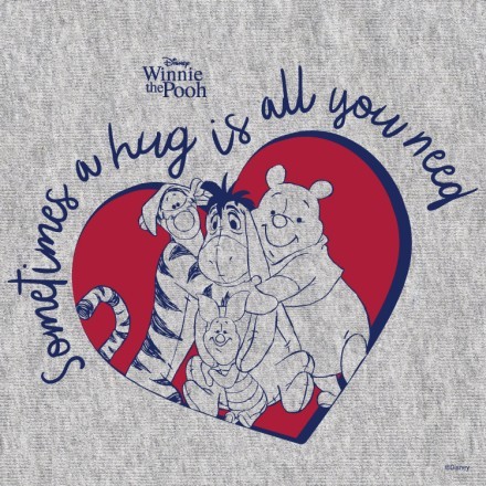 Sometimes a hug iw all you need, Winnie The Pooh