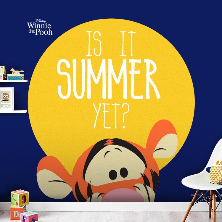 Ταπετσαρία Τοίχου Is it summeryet? Winnie The Pooh