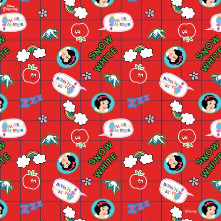 Red pattern, Snow White