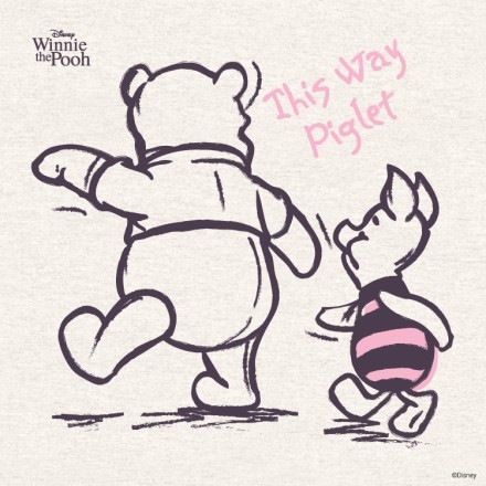 This Way Piglet,Winnie The Pooh