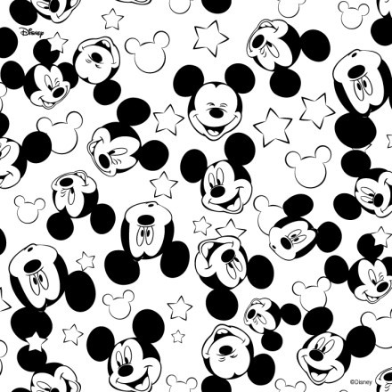 Ασπρόμαυρο μοτίβο, Mickey Mouse!