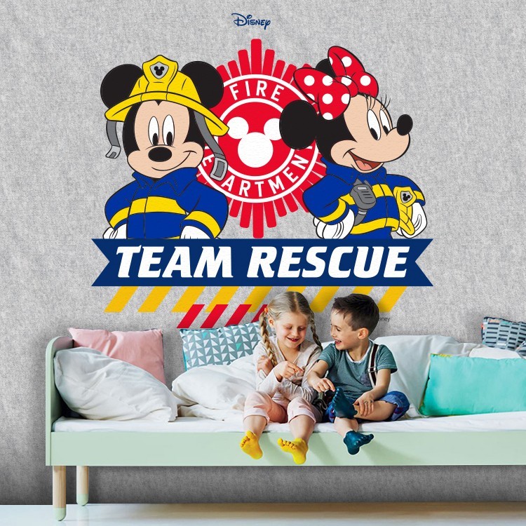 Ταπετσαρία Τοίχου Ομάδα διάσωσης, Mickey Mouse!