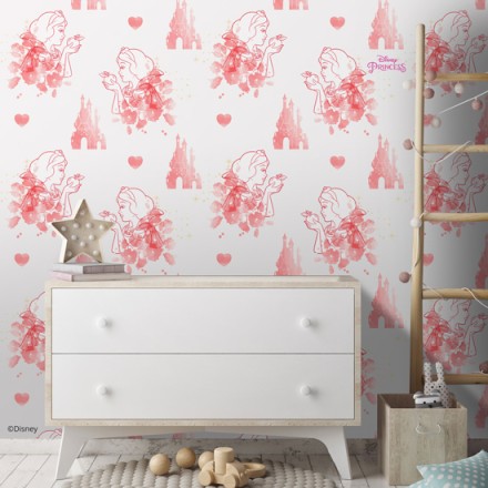 Snow White pattern Ταπετσαρία Τοίχου