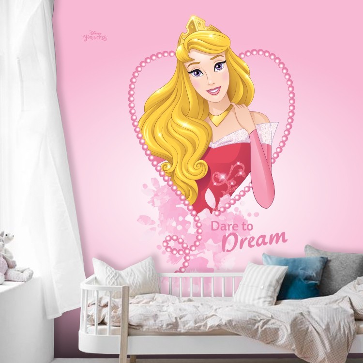Ταπετσαρία Τοίχου Dare to dream, Princess Aurora!