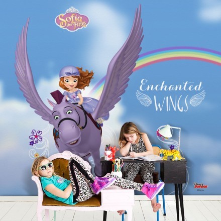 Enchanted wings, Sofia the First Ταπετσαρία Τοίχου