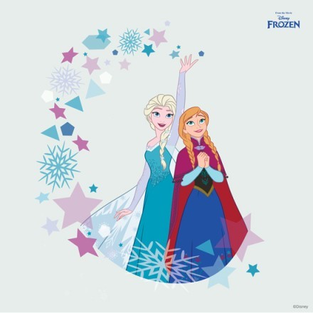 Frozen , οι αδερφές Άννα και Έλσα