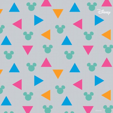 Πολύχρωμο μοτίβο με MIckey Mouse