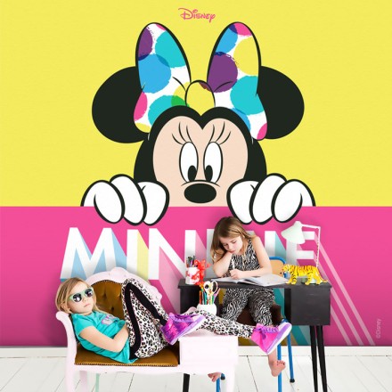Minnie!!! Ταπετσαρία Τοίχου