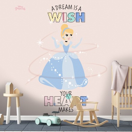 A dream is a wish, Cinderella! Ταπετσαρία Τοίχου