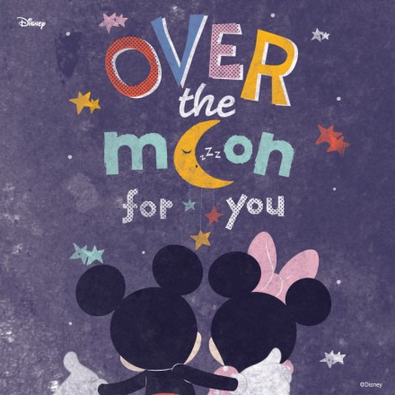 Over the moon, Mickey Mouse!