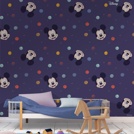 Colourful Mickey Mouse Ταπετσαρία Τοίχου