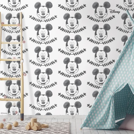 Χαρούμενος Mickey Mouse Ταπετσαρία Τοίχου