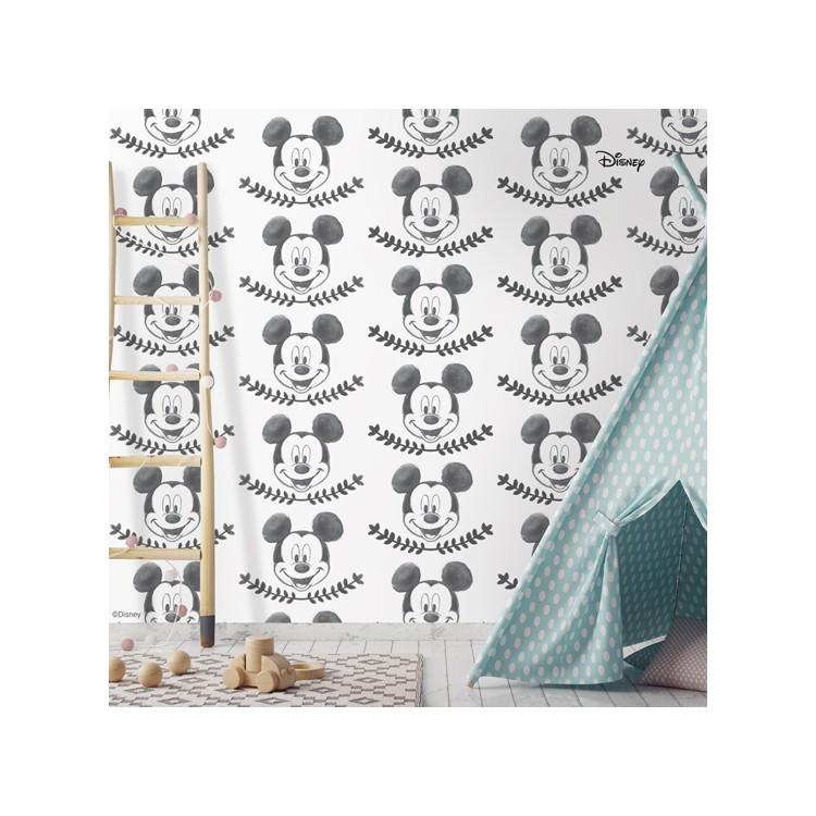 Ταπετσαρία Τοίχου Χαρούμενος Mickey Mouse
