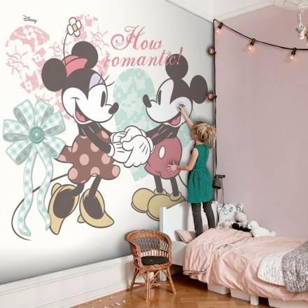 Πόσο ρομαντικό!! Mickey Mouse Ταπετσαρία Τοίχου