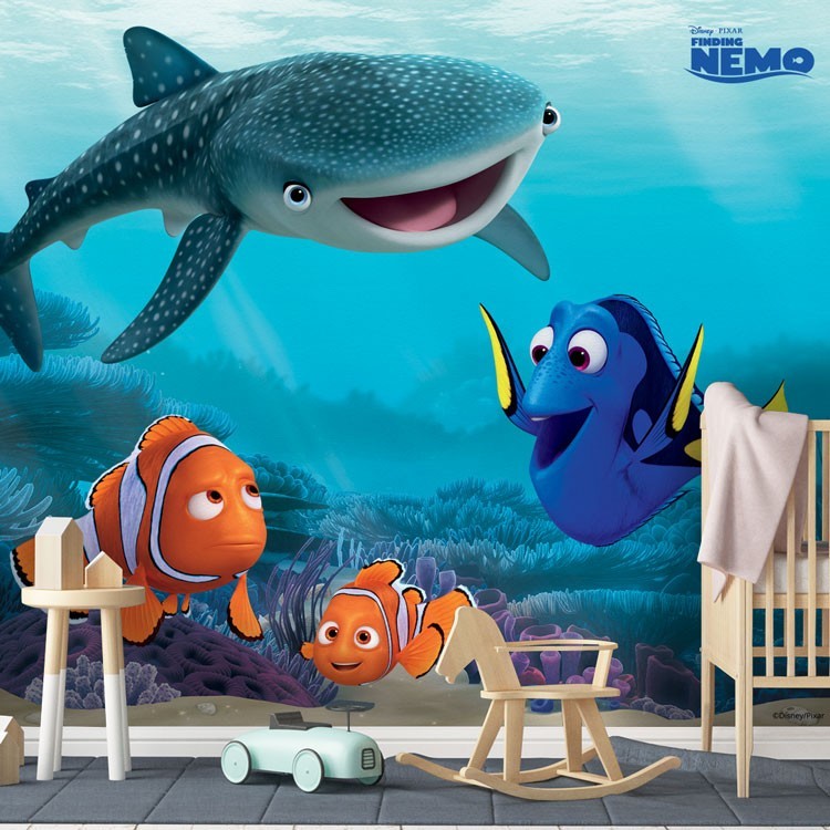 Ταπετσαρία Τοίχου Destiny, Marlin, Dory & Nemo