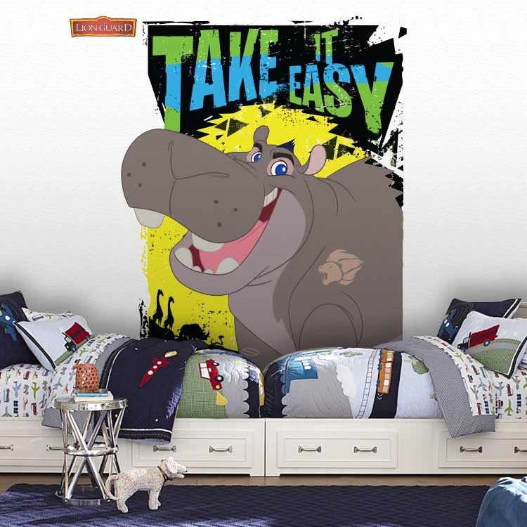 Ταπετσαρία Τοίχου Take it easy, Lion Guard